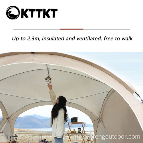 Orana ivelany sy ny Fiarovana ny masoandro Dome Canopy